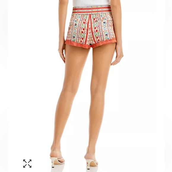 Alice + Olivia Tandy Floral Hot-Pants Shorts - Picture 4 of 8